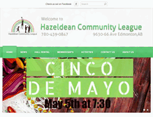 Tablet Screenshot of hazeldean.org